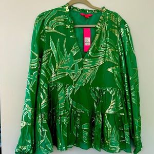 Brand New Sarita Silk Top - Lilly Pulitzer